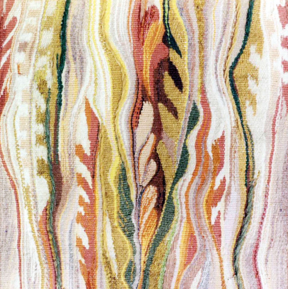 Міні-гобелен «Трави». 1999. Вовна, бавовна, ручне ткацтво